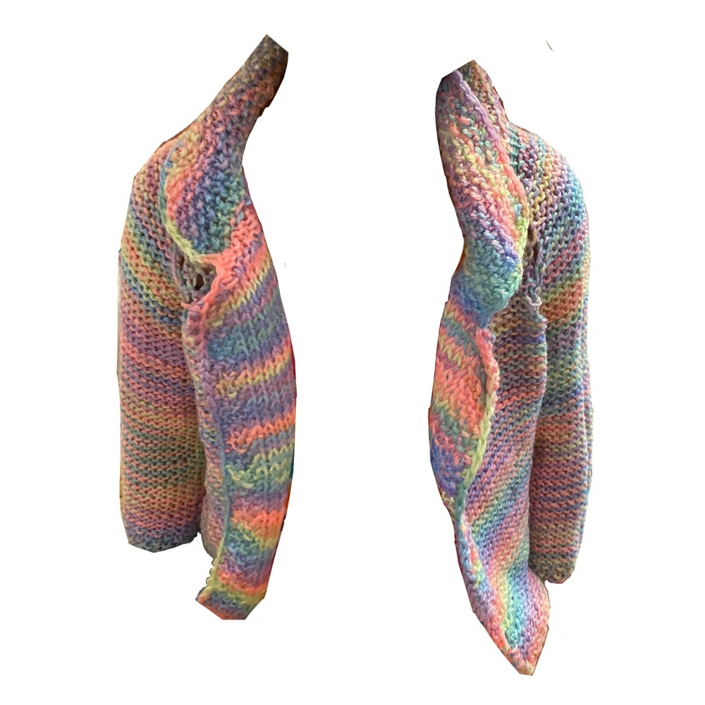 Handmade knitted top